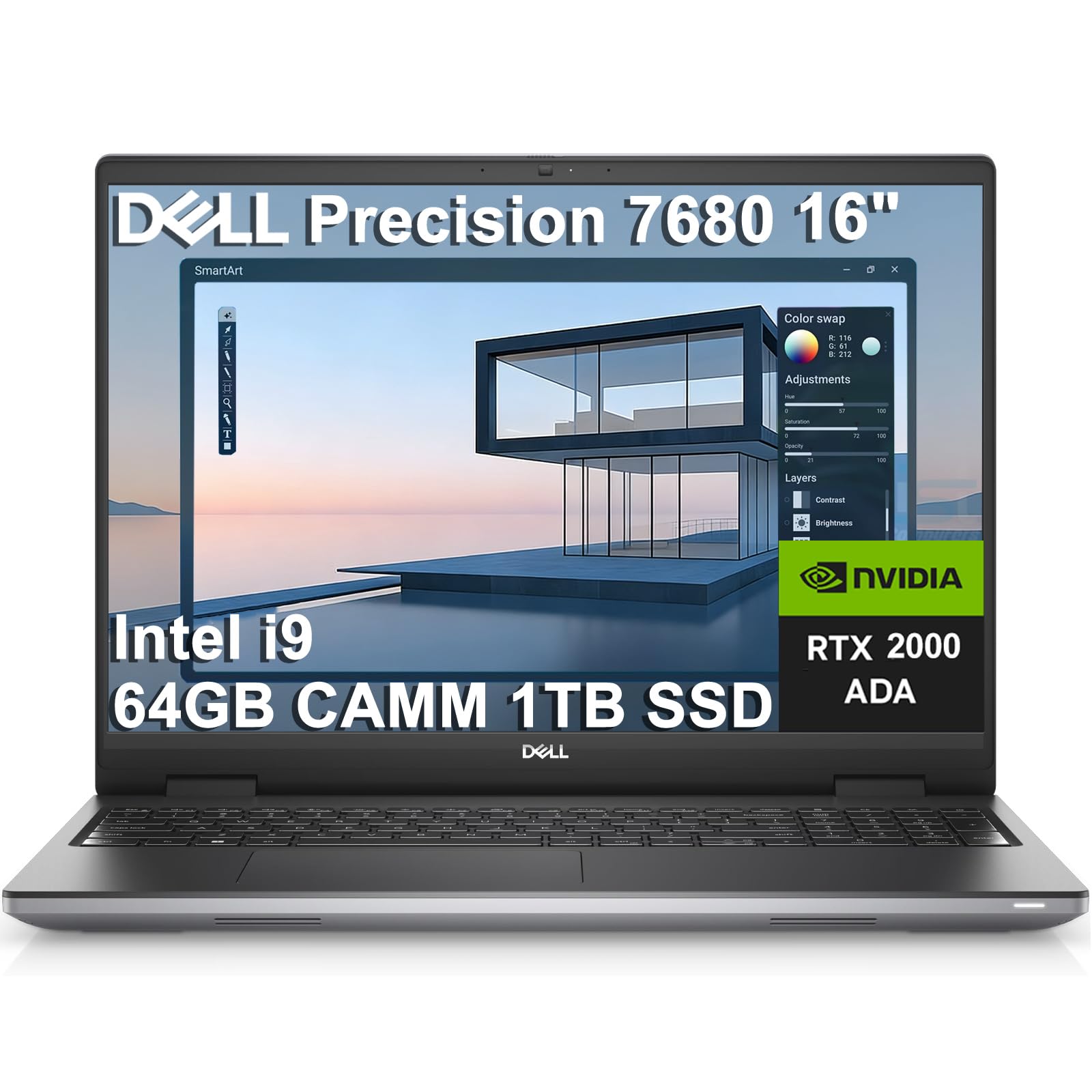 Amazon.com: Dell Precision 7000 7680 Mobile Workstation Laptop